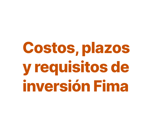 Plazos y requisitos para invertir en fondos